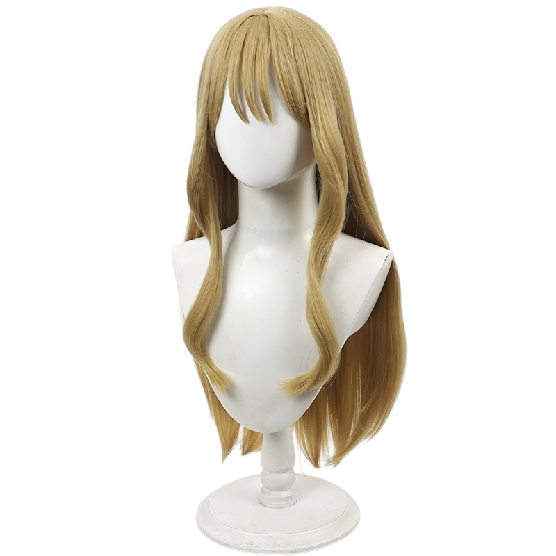 White Smoke Makoto Hanaoka Cosplay Wig - Senpai is an Otokonoko (Ash Brown Loose) (FEVERCOS)