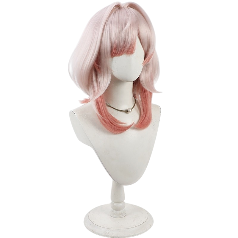 White Smoke Mifu Cosplay Wig - Arknights: Endfield (Gradient Scalp Style) (FEVERCOS)