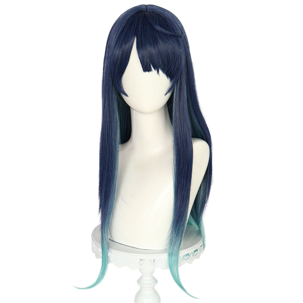 Dark Slate Gray Akane Kurokawa (Long) Cosplay Wig - Oshi no Ko (Blue/Purple Gradient) (FEVERCOS)