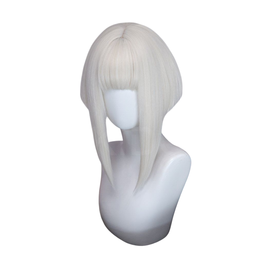 White Smoke Hyo Cosplay Wig - Gachiakuta (Custom Color Short Scalp) (FEVERCOS)