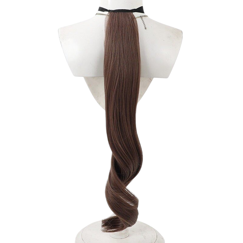 White Smoke Marche Lorraine Cosplay Wig - Uma Musume (Long Wavy Styled) (FEVERCOS)