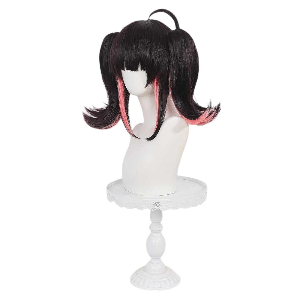 White Smoke Nangong Yu Cosplay Wig - Zenless Zone Zero (Detachable Ponytail Scalp) (FEVERCOS)