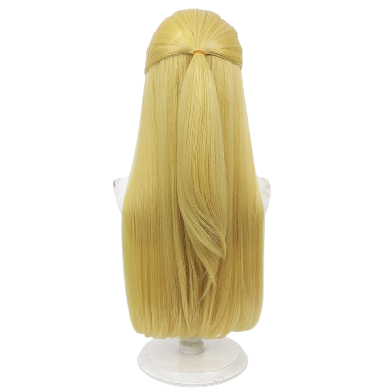 White Smoke Princess Zelda (Loose Hair Ver.) Cosplay Wig - The Legend of Zelda: Echoes of Wisdom (Golden Blonde) (FEVERCOS)