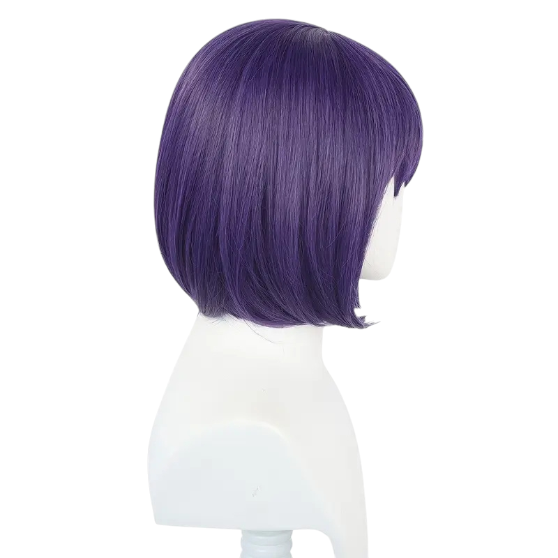 White Smoke Marin Kitagawa (Shizuku-tan) Cosplay Wig - My Dress-Up Darling (Black/Purple 245g) (FEVERCOS)