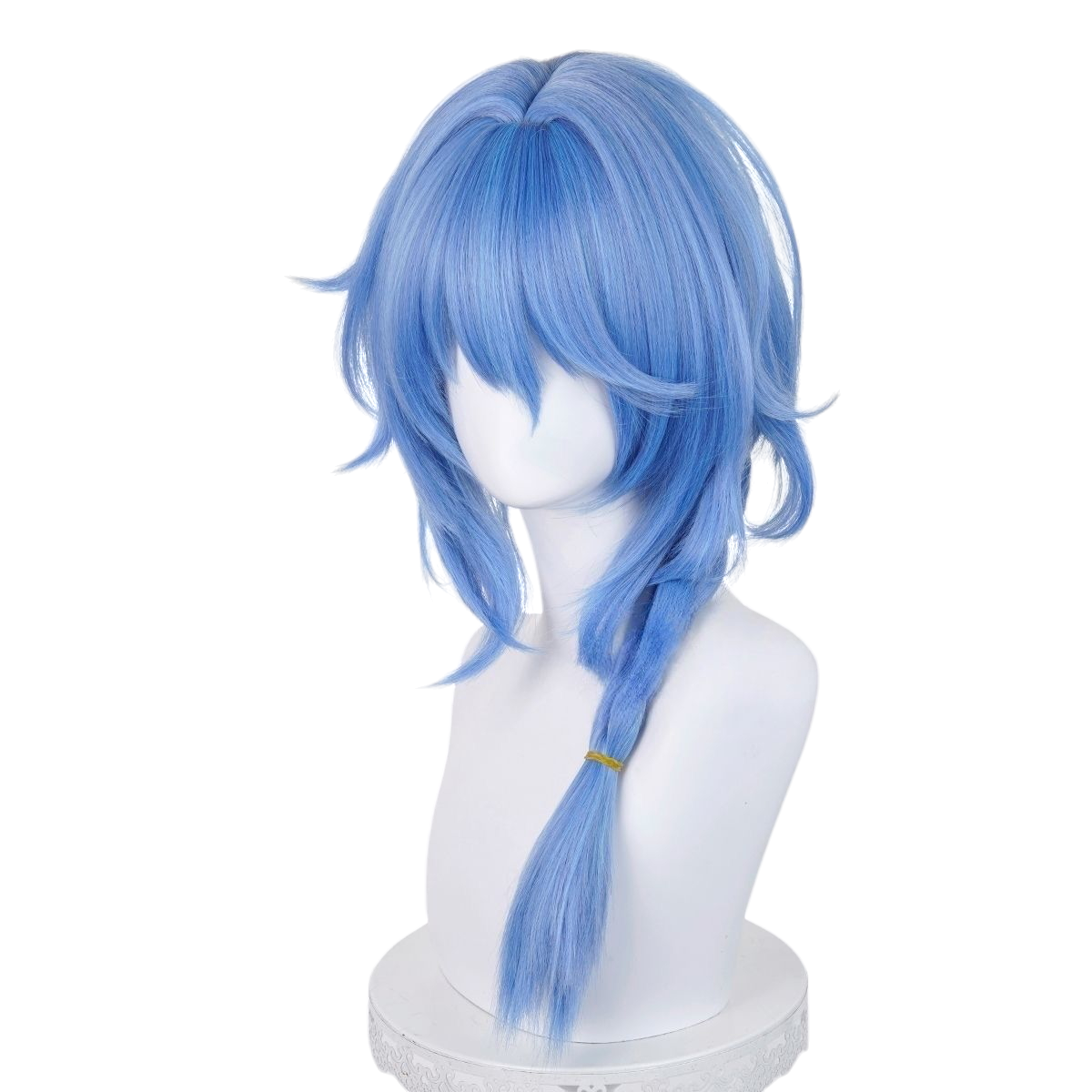White Smoke Yi Xing Cosplay Wig - Honor of Kings (Plum Blossom Styled Braid) (FEVERCOS)