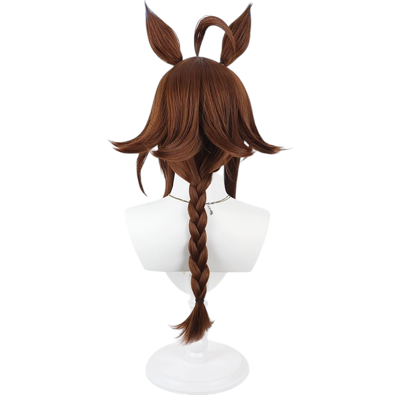 White Smoke Epiphaneia Cosplay Wig - Pretty Derby (Ears and Tail Scalp Set) (FEVERCOS)