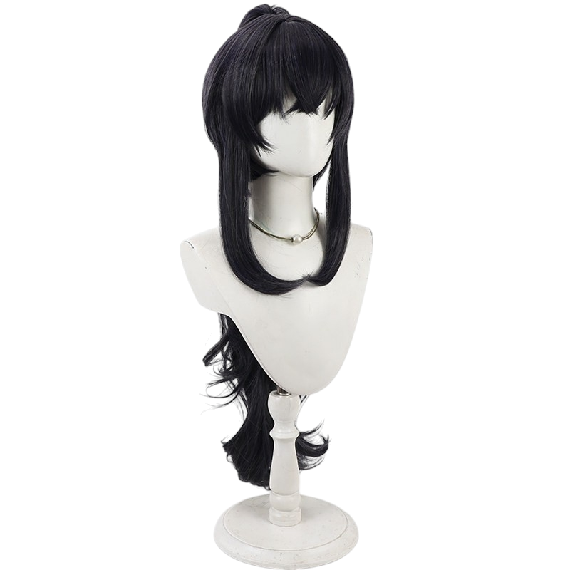 White Smoke Kozeki Ui (Swimsuit Ver.) Cosplay Wig - Blue Archive (Detachable Ponytail) (FEVERCOS)