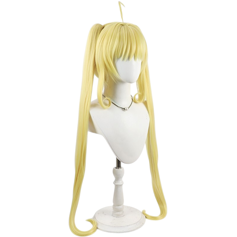 White Smoke Lucia Nanami Cosplay Wig - Mermaid Melody Pichi Pichi Pitch (Detachable Ponytails) (FEVERCOS)