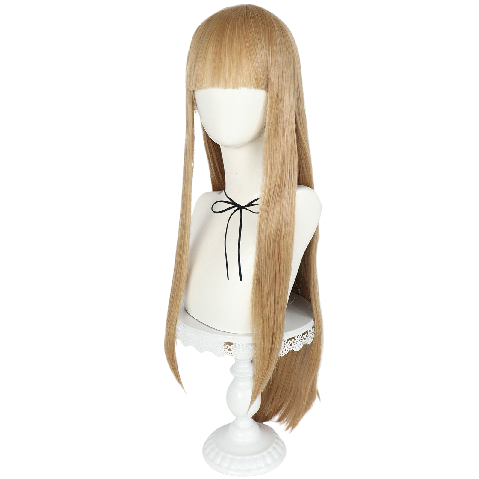 Light Gray Viper Cosplay Wig - NIKKE: Goddess of Victory (Ash Brown/Pink Scalp) (FEVERCOS)