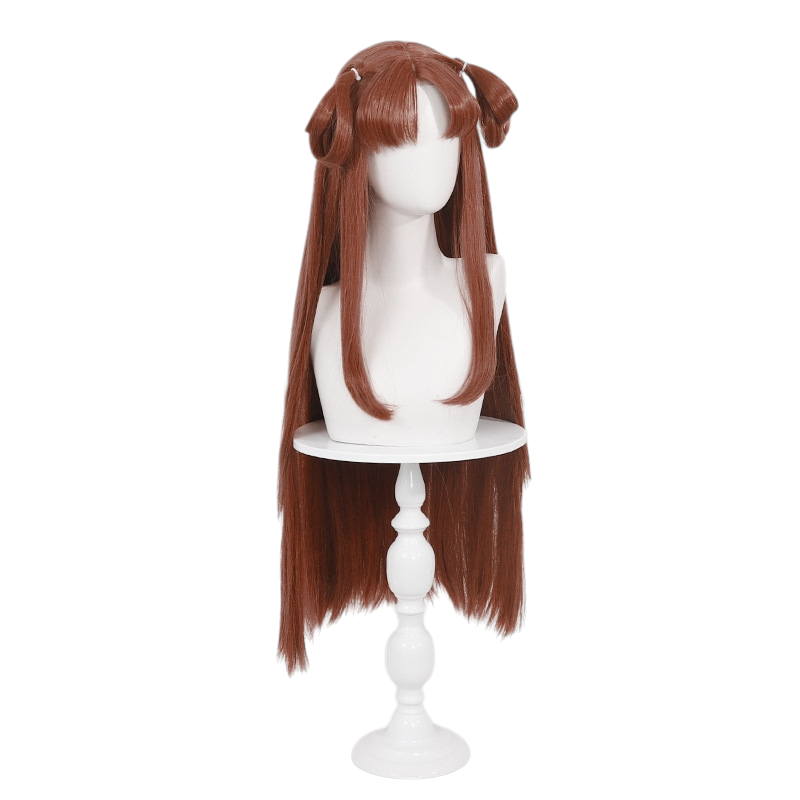 White Smoke Riju Fei Cosplay Wig - The Apothecary Diaries (Tied-up Scalp Style) (FEVERCOS)