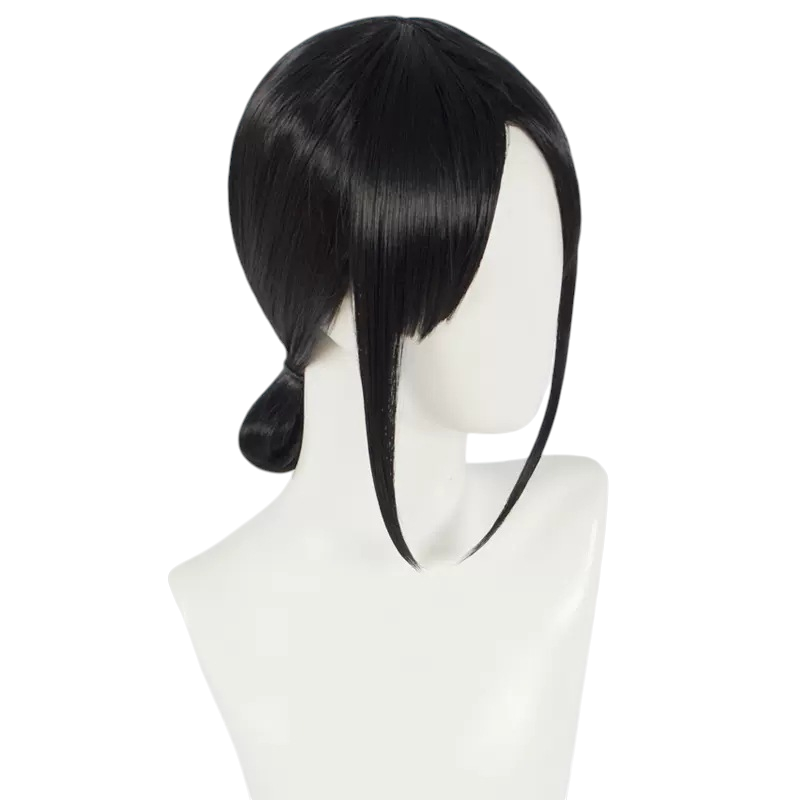 Beige Kaguya Shinomiya Cosplay Wig - Kaguya-sama: Love is War (Black Updo) (FEVERCOS)