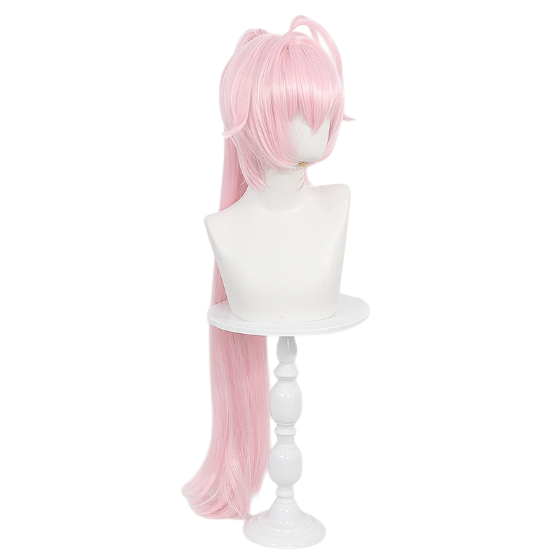 White Smoke Hoshino Takanashi Cosplay Wig - Blue Archive (Pastel Pink Long Twin Tails) (FEVERCOS)