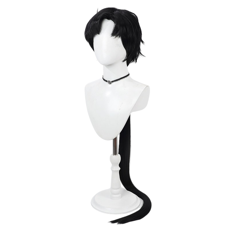 White Smoke Kou Seiya Cosplay Wig - Star Fighter (Teased Crown Long Tail) (FEVERCOS) Sailor Moon