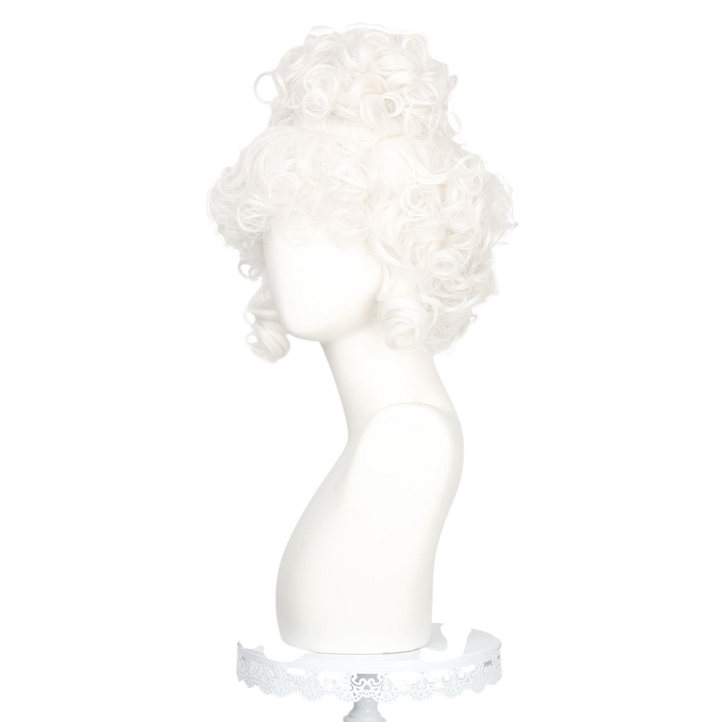 White Smoke Dawn Bellwether Cosplay Wig - Mammal City (Integrated Updo) (FEVERCOS) Zootopia