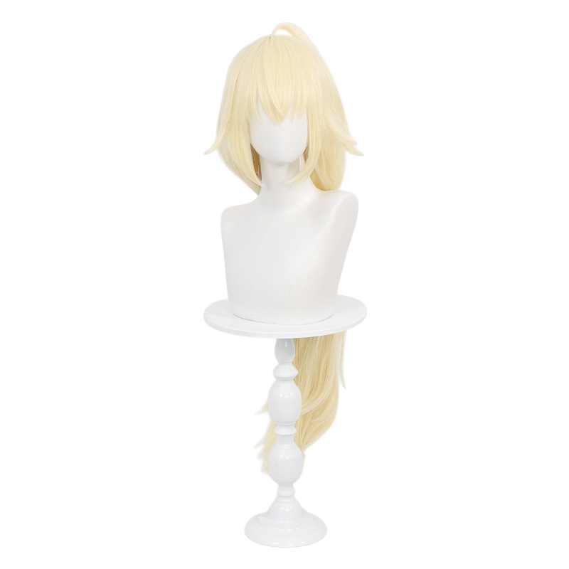 White Smoke Reed (Five-Star Ver.) Cosplay Wig - Arknights (Red Ponytail Scalp) (FEVERCOS)