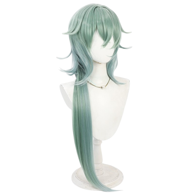 White Smoke Anaxagoras Cosplay Wig - Honkai: Star Rail (Gradient Scalp Style) (FEVERCOS)